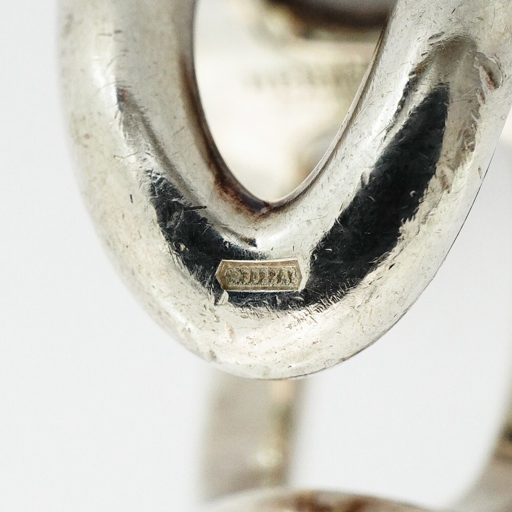 Hermes Osmo's GM Ring, Sterling Silver 925, Size #55, Men's - Picture 5 of 8